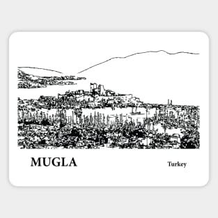 Mugla Turkey Magnet